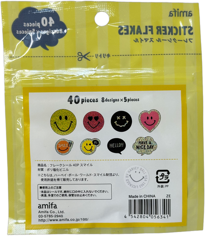 Amifa Smiley Sticker Flakes Kawaii (40)