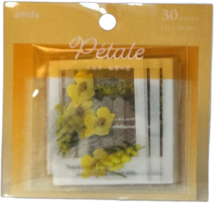 Amifa Pétale Clear Floral Stickers (30)