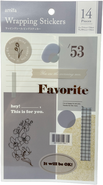 Amifa Wrapping Stickers Large (14)