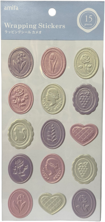 Amifa Wrapping Stickers Cameo Pink