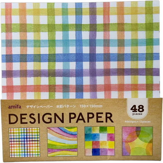 Amifa Watercolor Design Paper