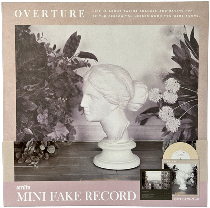 amifa Mini Fake Record Beige