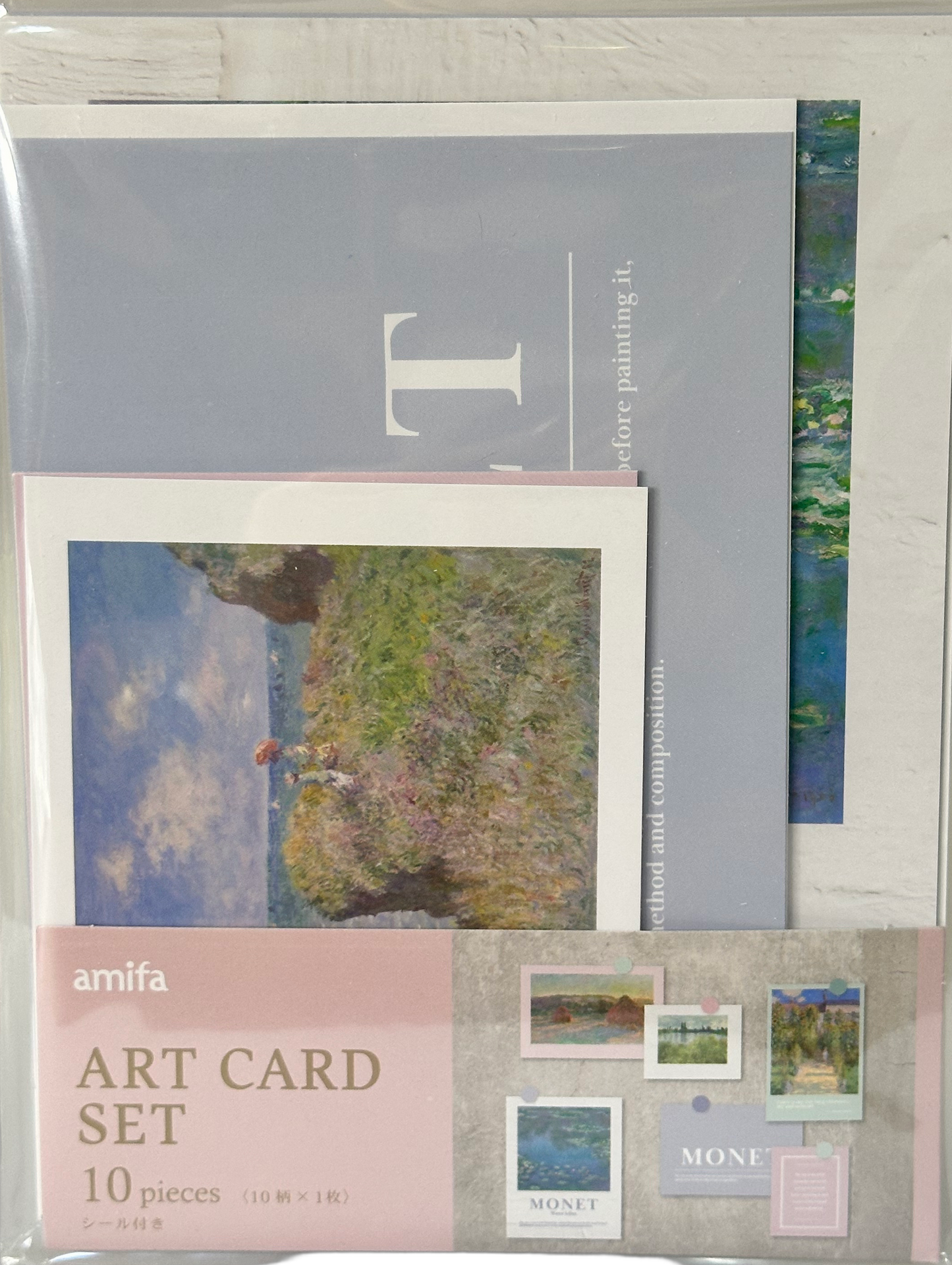 Amifa Art Card Set Monet