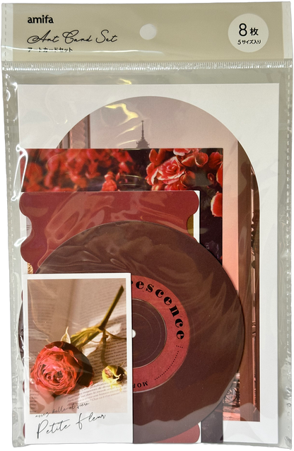 Amifa Art Card Set Red