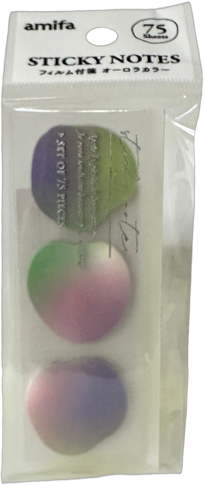 amifa Ombre Sticky Notes Purple