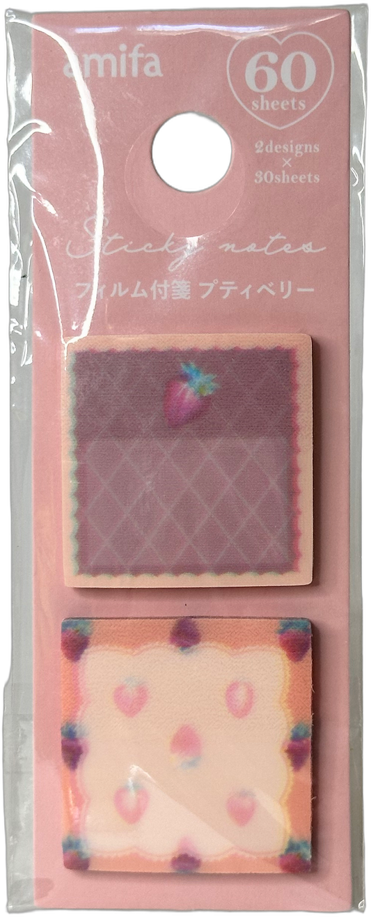 Amifa Dessert Sticky Notes Pink
