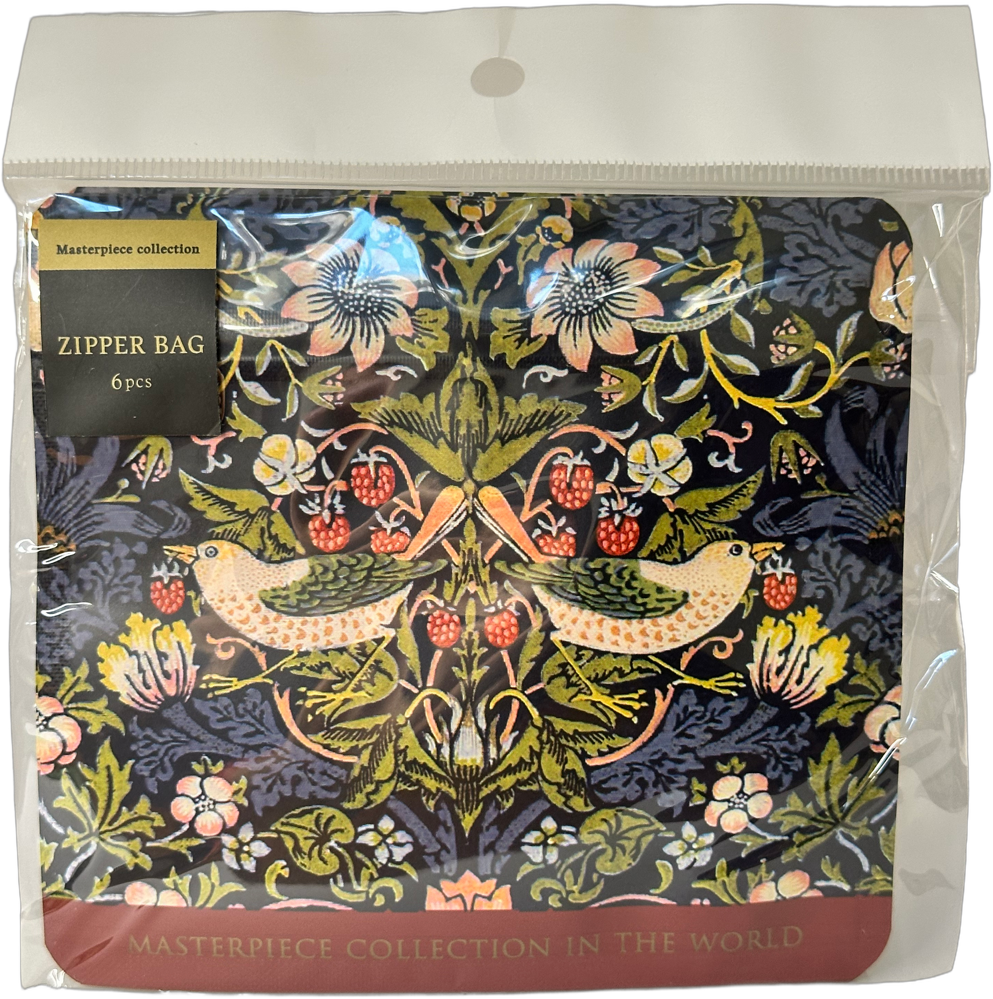 Masterpiece Collection Zipper Bags Strawberry