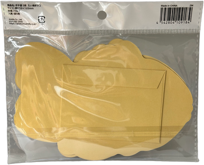 Amifa Kawaii Taiyaki Neko Cat Envelope