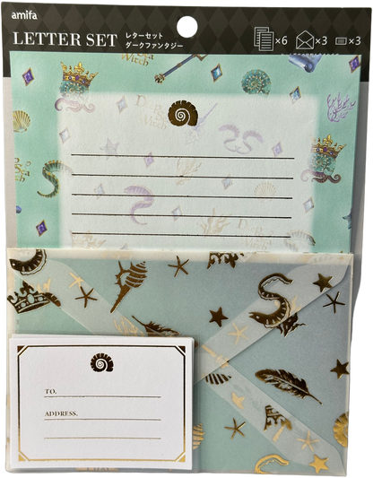 Amifa Dark Fantasy Letter Set