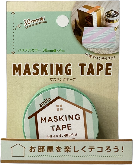 amifa Pastel Masking Tape Green