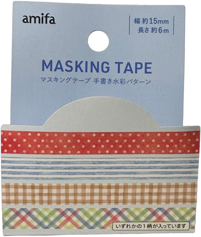 Amifa Geometric Washi Masking Tape