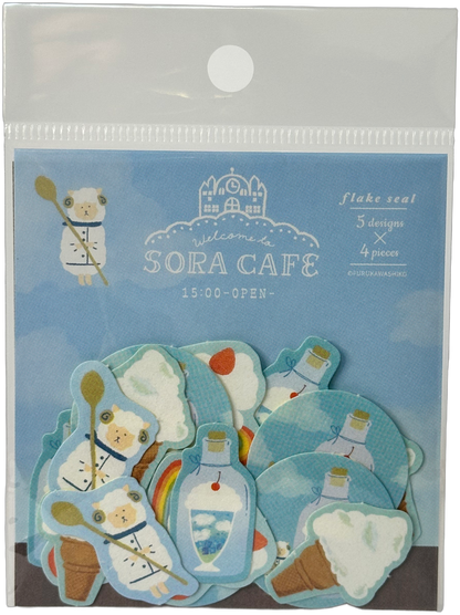 Furukawa Kawaii Sora Cafe Light Blue Sheep
