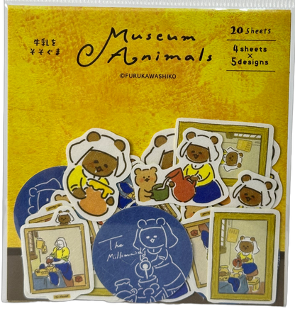 Museum Animals Stickers