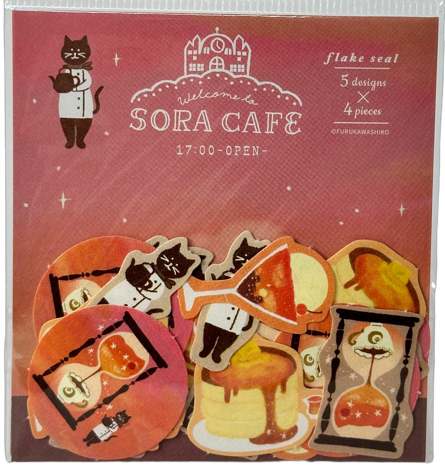 Furukawa Kawaii Sora Cafe Rose Pink Neko Cat