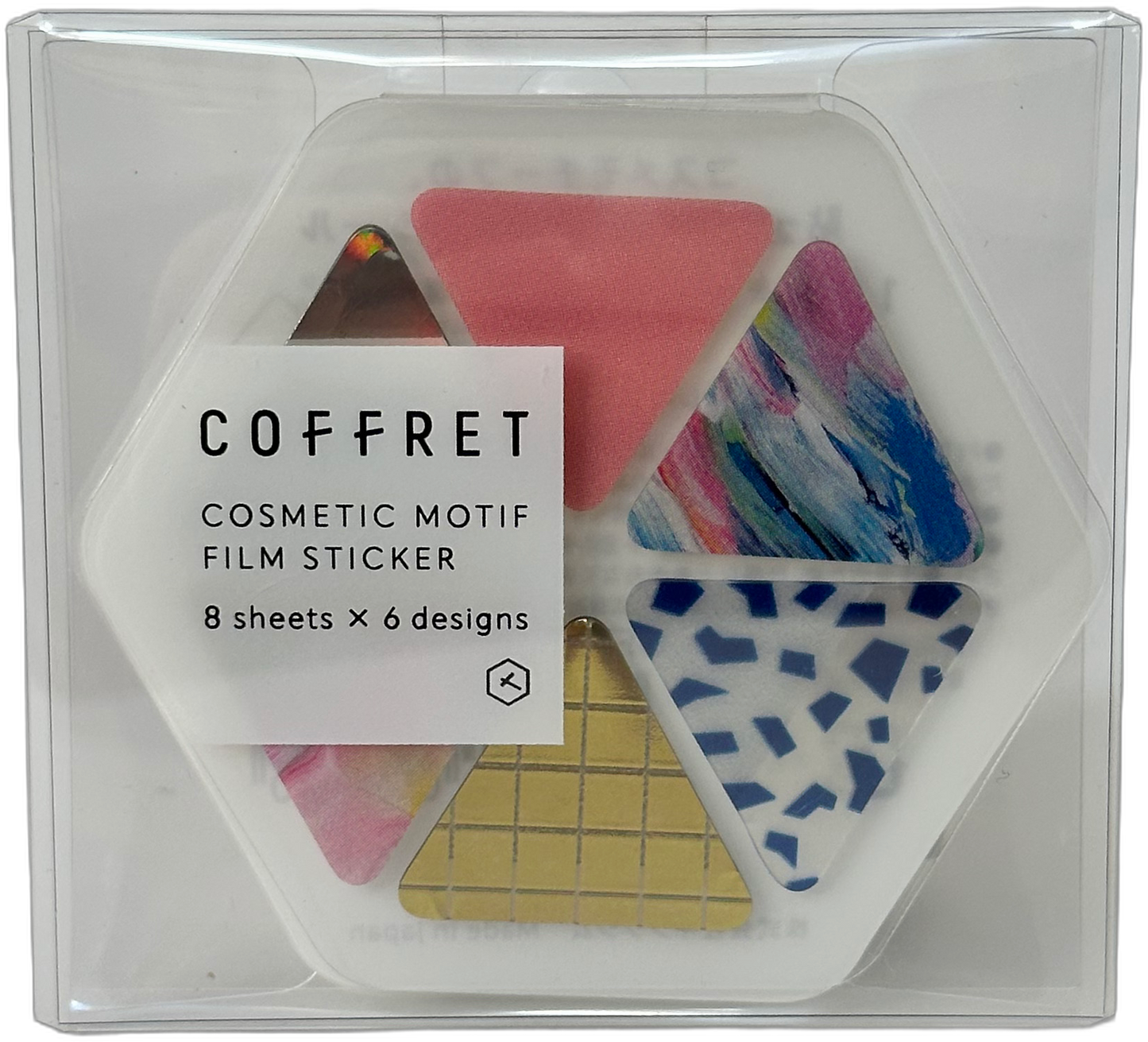 Coffret Cosmetic Motif Film Stickers