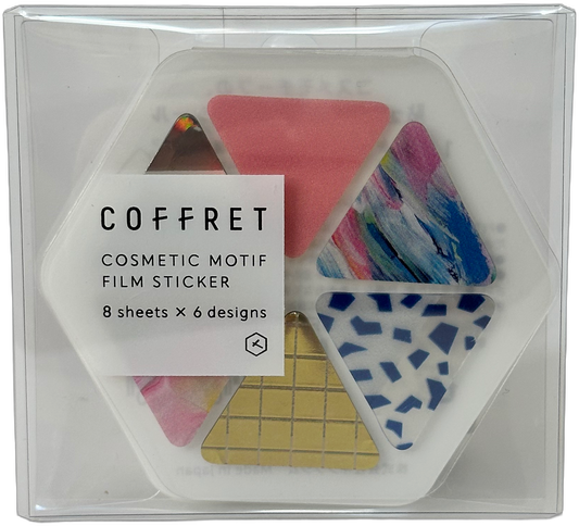 Coffret Cosmetic Motif Film Stickers