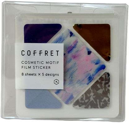 Coffret Cosmetic Motif Film Stickers