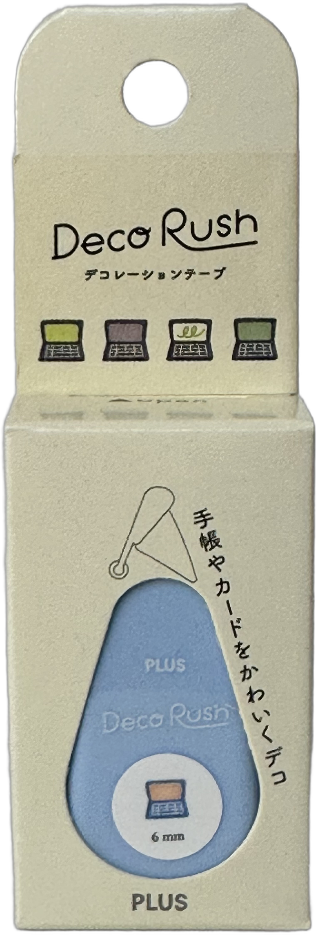 PLUS Deco Rush Laptop Decoration Tape