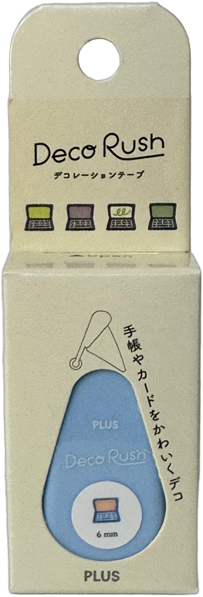 PLUS Deco Rush Laptop Decoration Tape