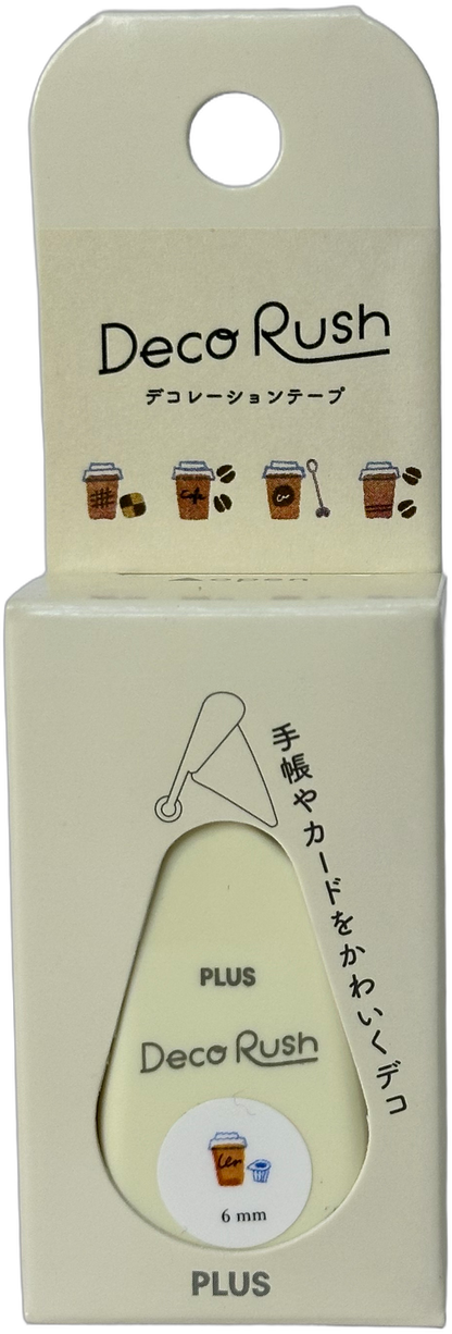 Plus Deco Rush Coffee Decoration Tape