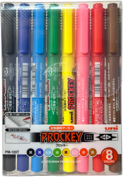 Uni Prockey PM-120T Marker Set