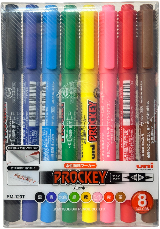 Uni Prockey PM-120T Marker Set