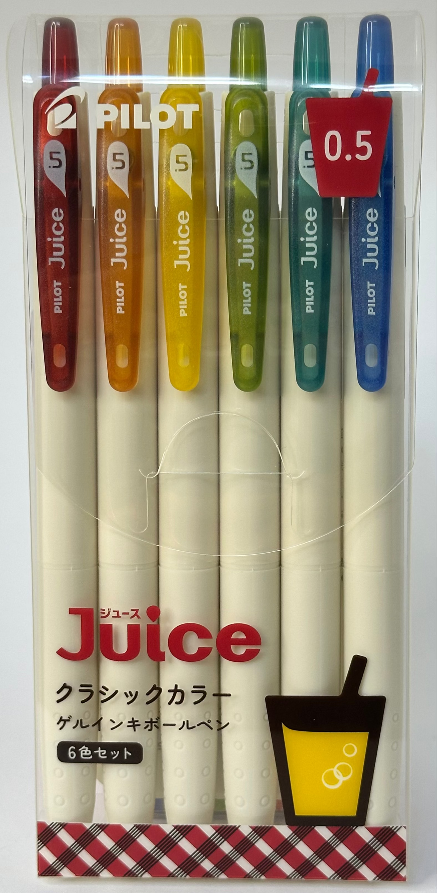 Pilot Juice 0.5mm Gel Pen Set — 6 Colours