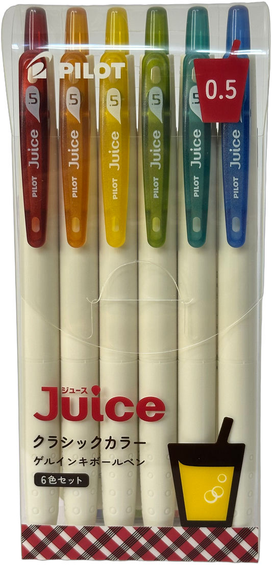 Pilot Juice Classic Color 6-Pen Set